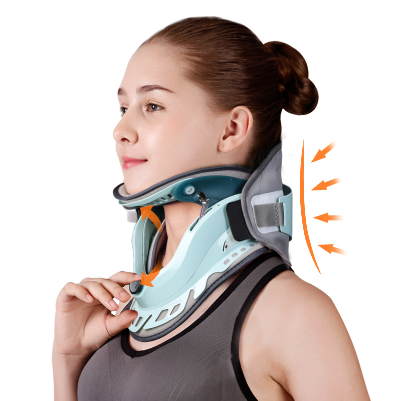 Home cervical traction device Medical neck brace stretching neck physiotherapy Inflatable neck brace correction