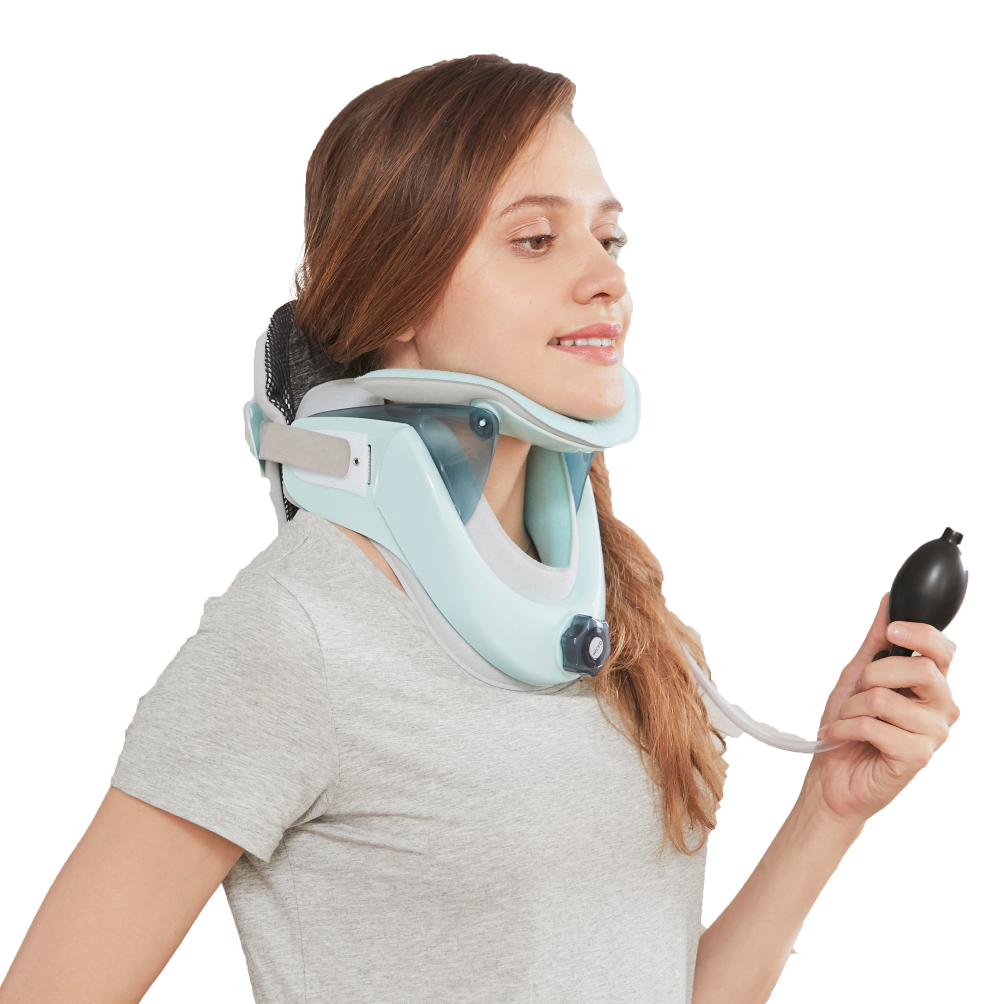 Cervical Traction Device for Home Pain Treatment,Adjustable Neck Protection Device