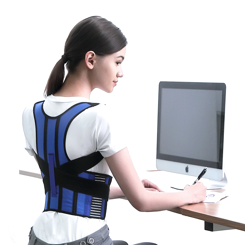 Spine bending waist support fixer underwear posture correction belt