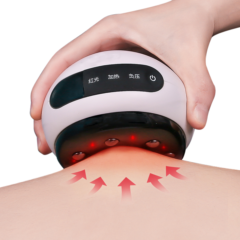 Gua Sha tool irradiates the whole body with red light use various modes of mini Gu Sha instrument