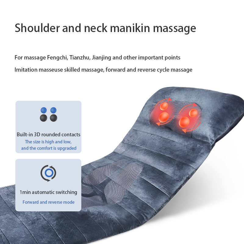 Best Sellers Multifunction Full Body Massage Bed Mat Adjustable Sports Massage Mattress