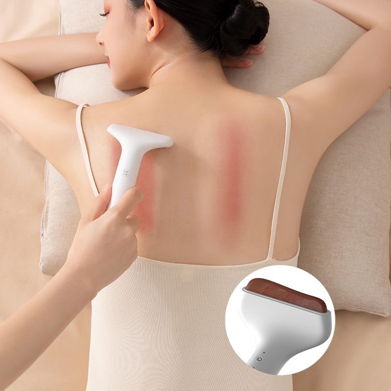 TechLove Electric Metal Steel Gua Sha Scraping Board Massager For Body