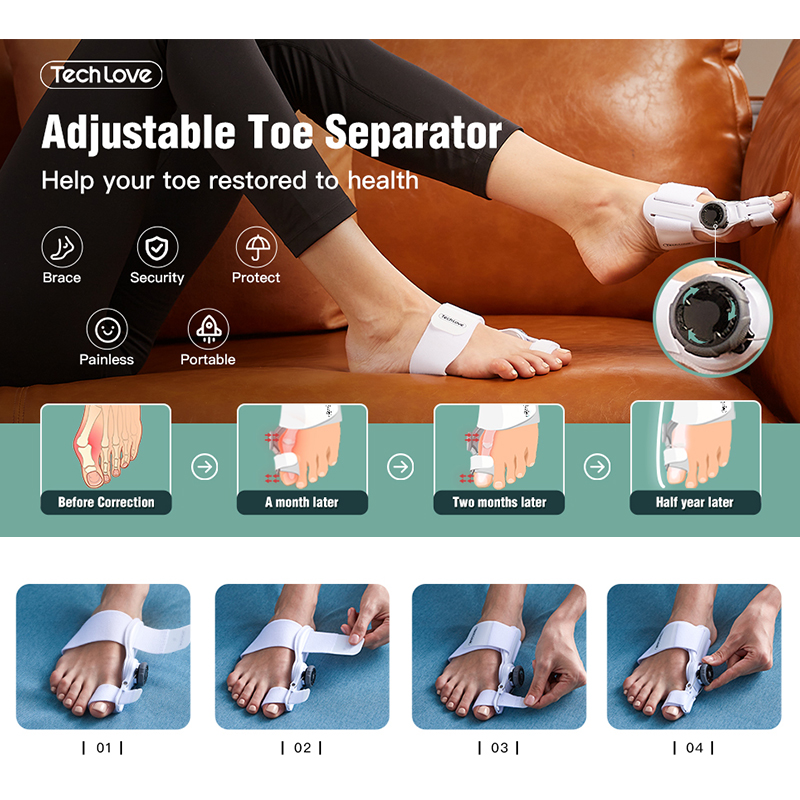 Multi-directional fixed foot Bunion Splint Separator Orthopedic Toe Corrector Adjustable Hallux Valgus For Foot Care Products