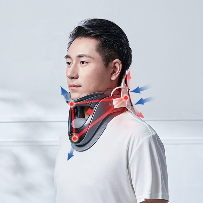 Techlove 2023 New Trending Product 6th Gear Adjustment Traction Neck Physical Therapy Equipment Cervical Traction Device