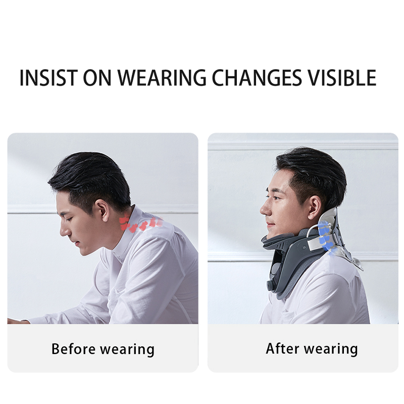 Techlove 2023 New Trending Product 6th Gear Adjustment Traction Neck Physical Therapy Equipment Cervical Traction Device