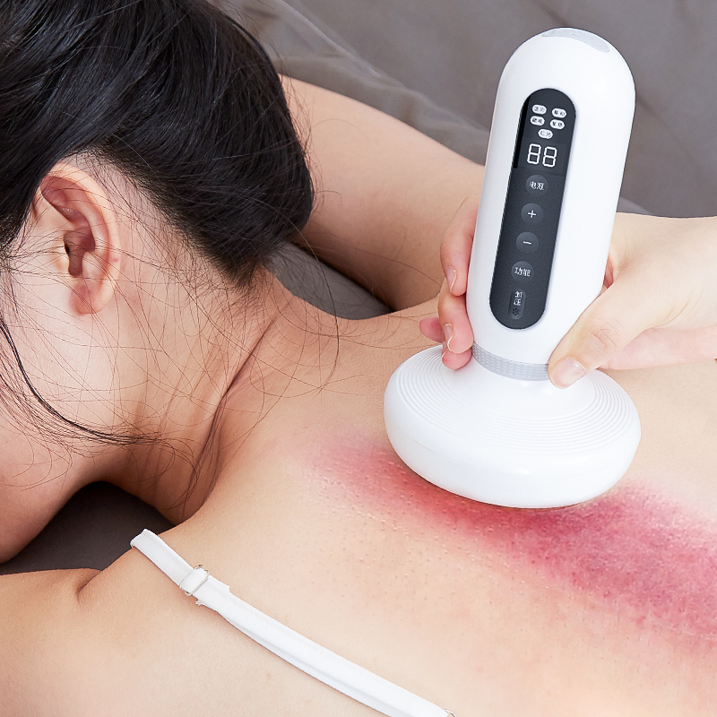 Body electric cupping therapy machine gua sha massage tool dropshipping electric gua sha scraping massager