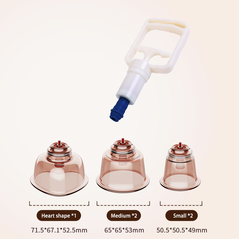 Techlove Glass Therapy Cupping Hijama Cups Sets/chinese Vacuum Cupping Machine/electric Cupping Kit Device