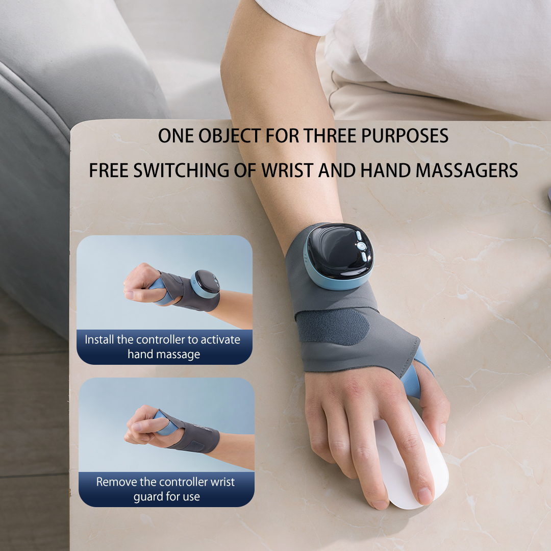 Relieves Tenosynovitis Controlled Electric Sports Hot Compress Physical Recovery Heating Massage Vibration Wrist Guard Support