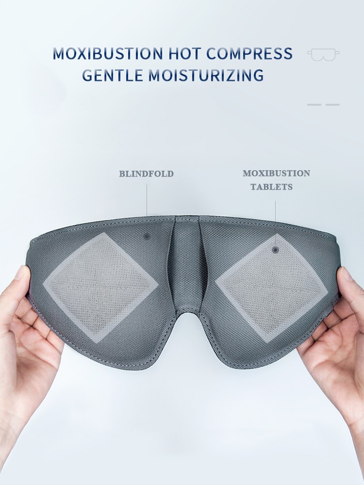 Electric moxibustion eye mask