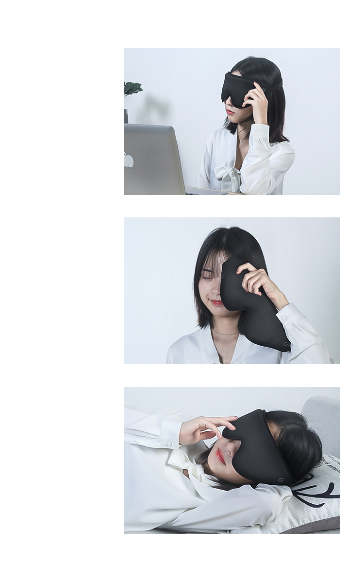 Electric moxibustion eye mask